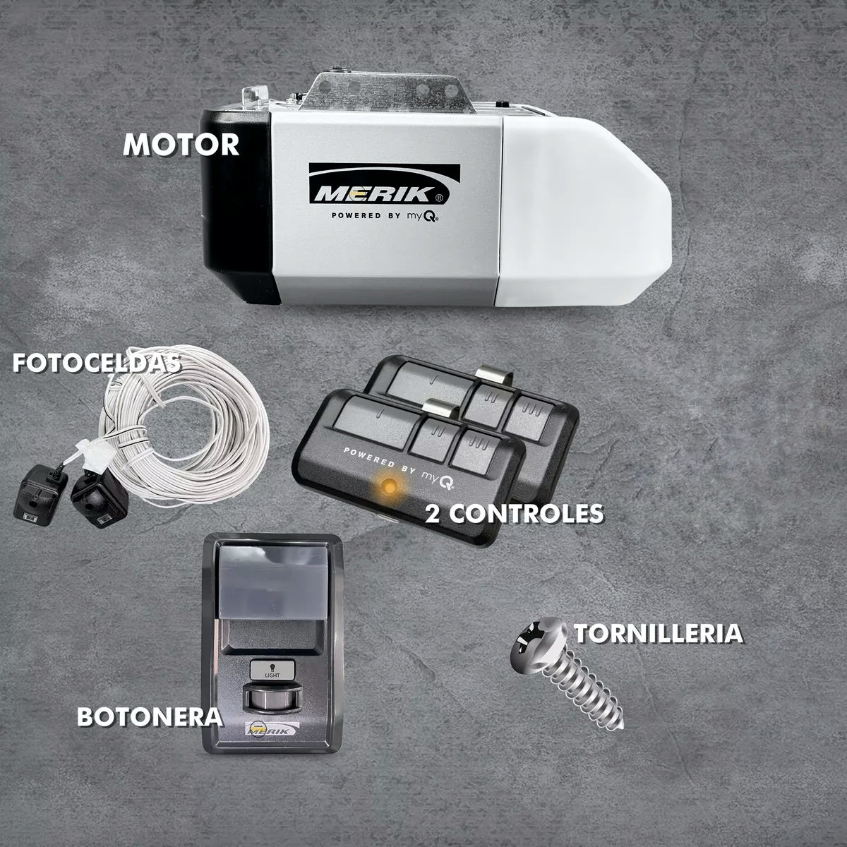 Merik Motor de Portón Residencial 711M 120V 60Hz