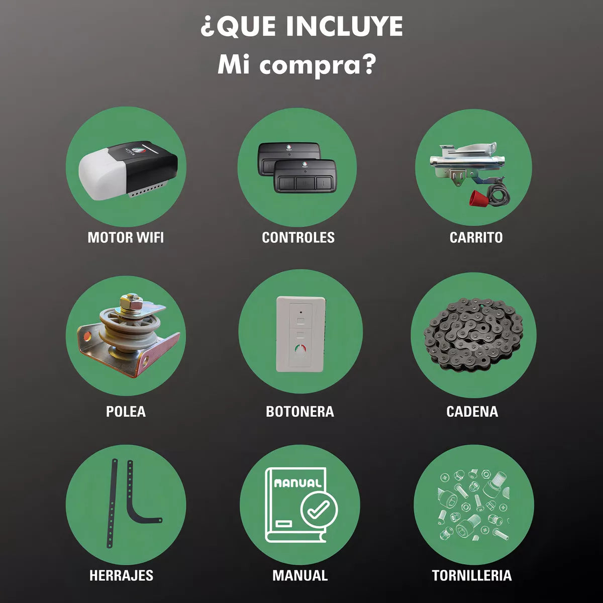 Potente Motor Azteca Drive It1000 Puertas Electricas Wif